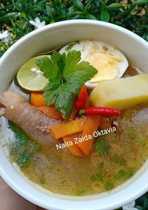 Foto resep Sup ayam kampung
