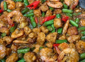 Foto resep Tumis Buncis Udang Tempe