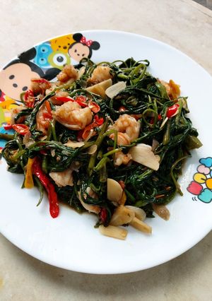 Foto resep Oseng Kangkung Saus Tiram