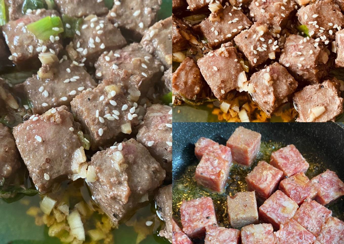 Saikoro beef