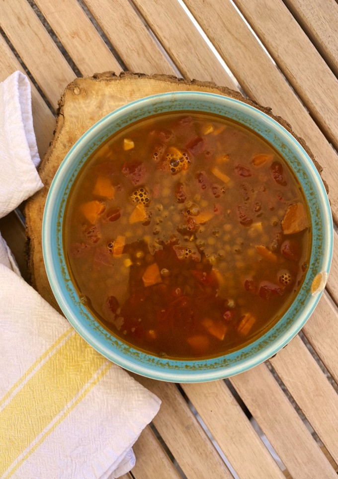 Una foto de Lentejas con chorizo