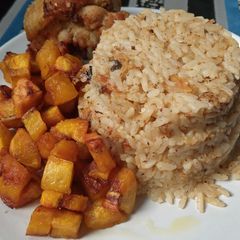 A picture of Seafood Coconut Rice #XmasFood 🥂🍾🌲 #Onerecipeonetree.