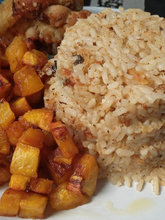 A picture of Seafood Coconut Rice #XmasFood 🥂🍾🌲 #Onerecipeonetree.
