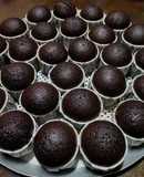 Kek Cawan Coklat Kukus