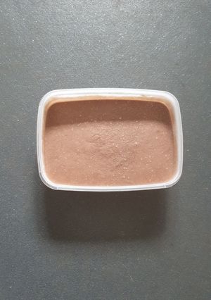 A picture of Banana Chocolate Peanut Butter Ice Cream.