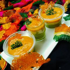 A picture of Tiranga Pudding.