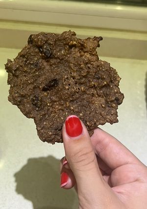 Una foto de Galletitas riquísimas proteicas (sin scoop) de avena y chocolate 🍫🍪
