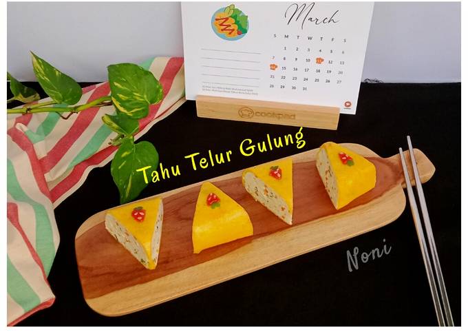 Tutorial Membuat Resep Tahu Telur Gulung