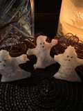 Fantasmas de arroz (Crujiente de obleas de arroz) - Adviento Halloween