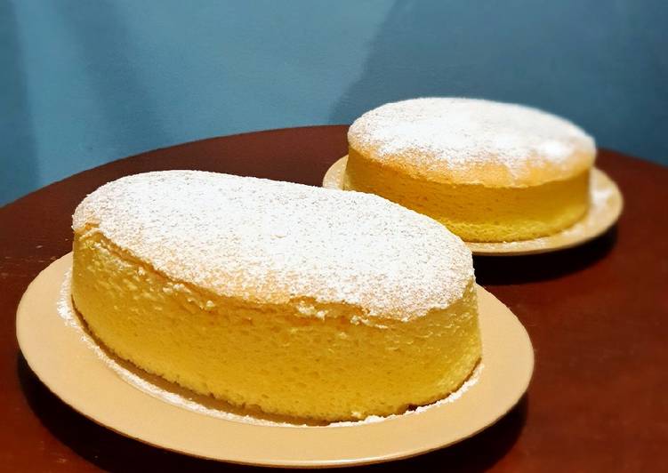 Japanese Fluffy Cheese Cake (Improved)