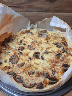 Foto de Quiche de Cogumelos e Cenoura com Quark