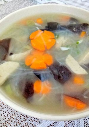 Foto resep 🌷 Sop soun jamur 🌷