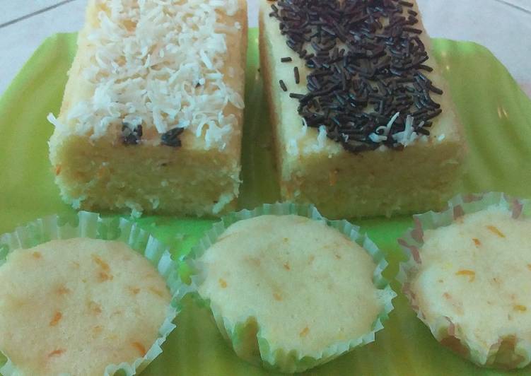 Resep Bolu wortel kukus Anti Gagal