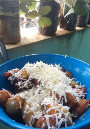 Foto resep W2. Pisuke (pisang susu keju)
