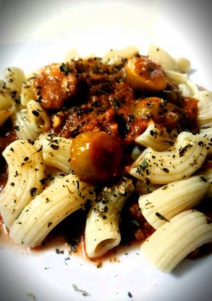 Una foto de Pasta con atún