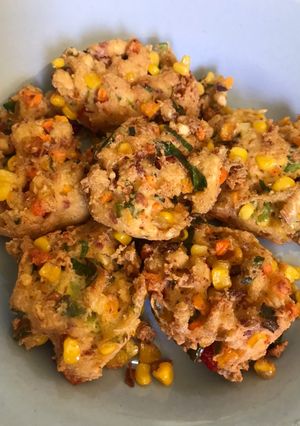 Foto resep Perkedel tahu jagung