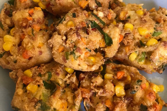 Anti Ribet, Memasak Perkedel tahu jagung Wajib Dicoba
