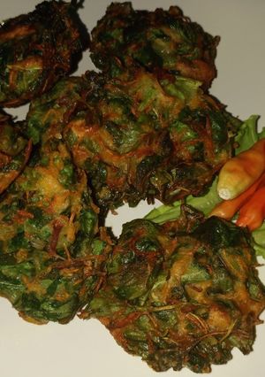 Foto resep Bakwan bayam