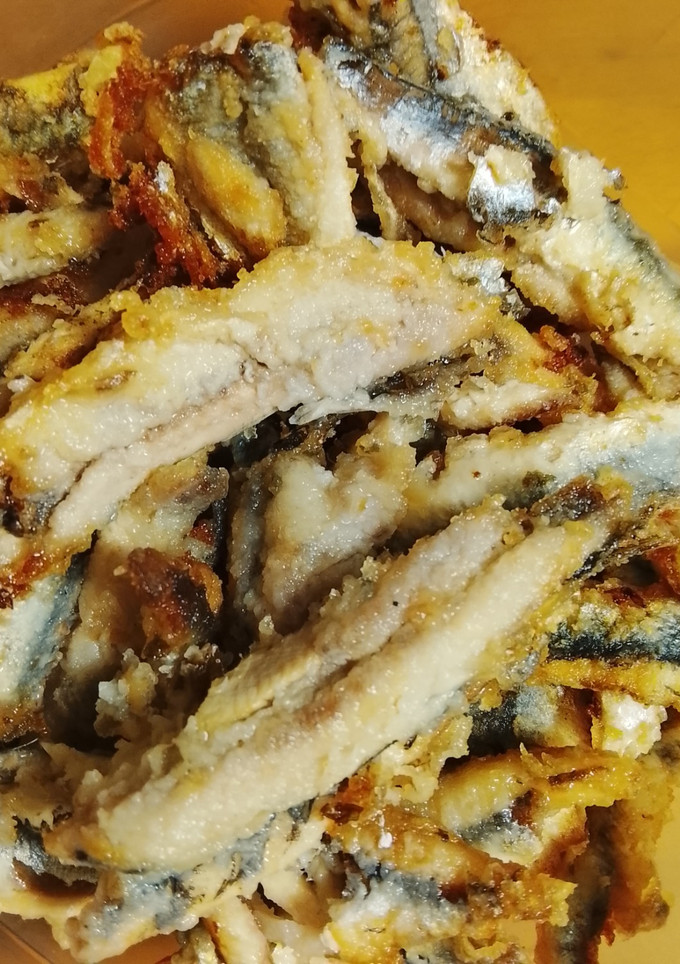 Una foto de Anchoas fritas