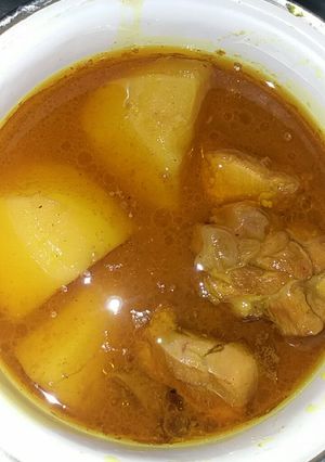 A picture of Allu chicken gravy💕.