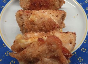 Foto di Involtini di lonza al forno con salame ungherese e provola 👩‍🍳