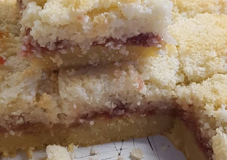 Simple Way to Make Any-night-of-the-week Strawberry and coconut short cake