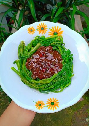 Foto resep Rujak Kangkung Khas Kuningan