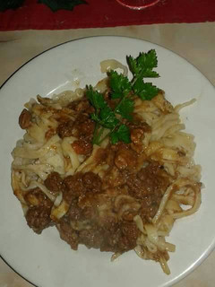Una foto de Tallarines caseros