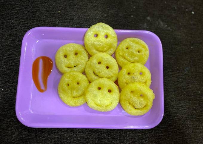 Potato smileys