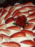 Postre borracho de crema