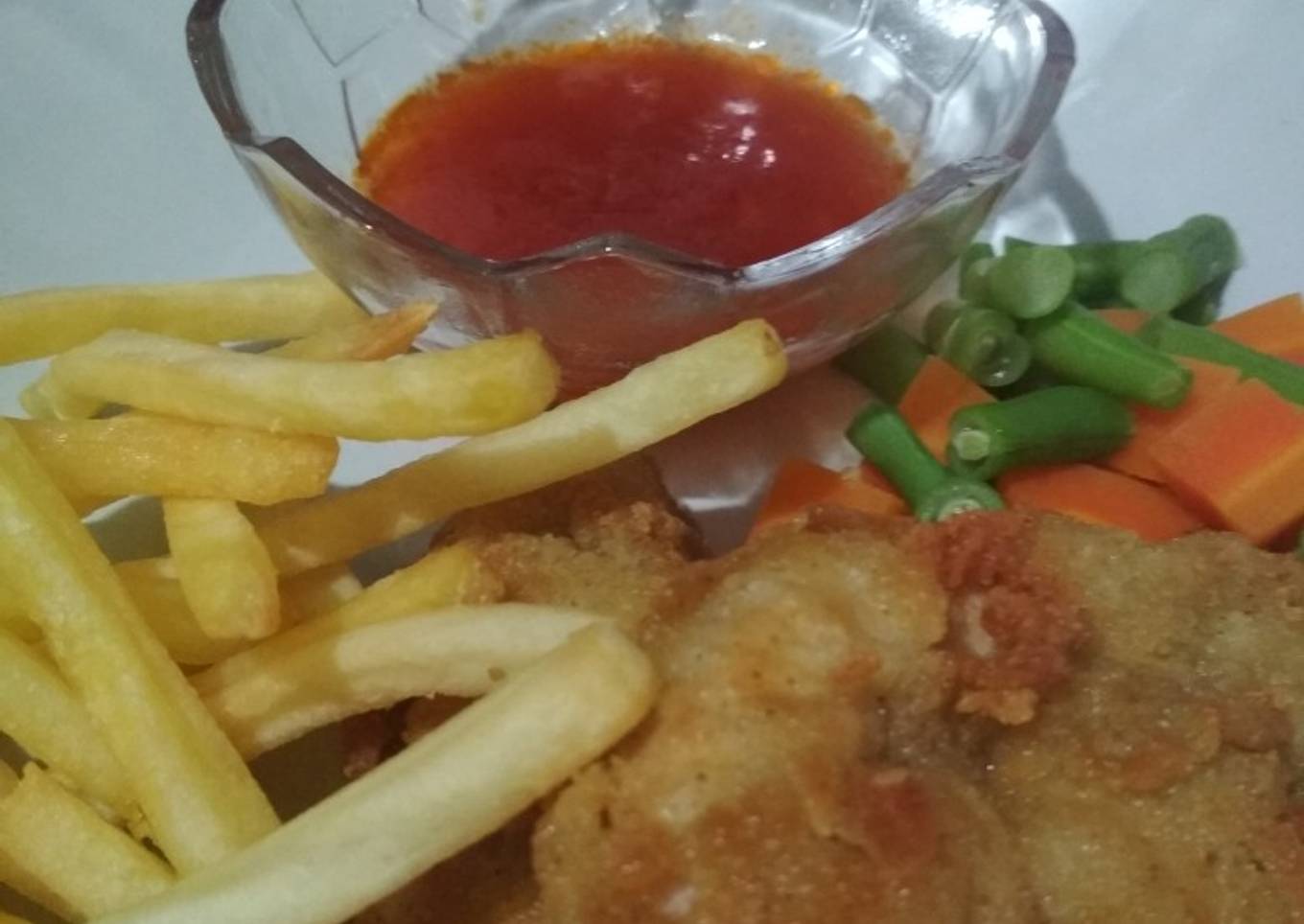 Chicken Steak Saus Asam Manis