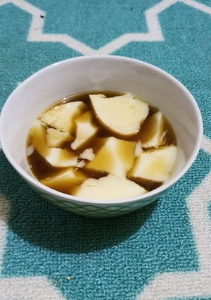 Foto resep Kembang Tahu Kuah Jahe