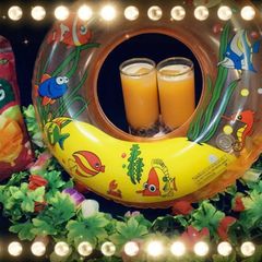 A picture of Mango juice.