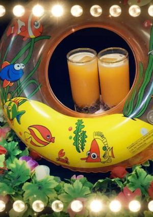 A picture of Mango juice.