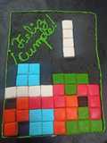 Torta tetris para Anne
