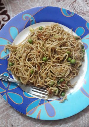 A picture of Veg. Hakka Noodles.