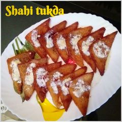 Shahi tukda A picture of Shahi tukda.