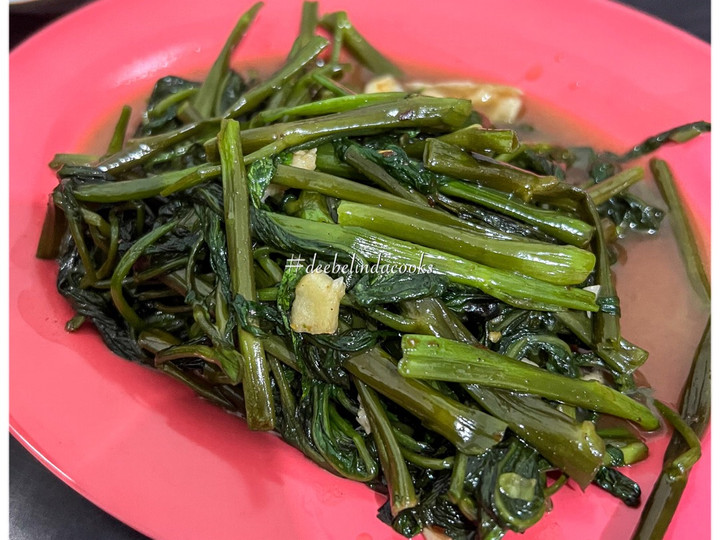 Resep Cah Kangkung 1.5 menit Anti Gagal