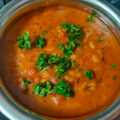 A picture of Dal bhat mix fried.