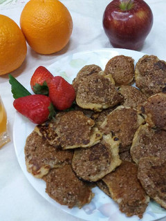 Una foto de Tortitas de salvado de avena para el desayuno