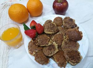 Foto principal de Tortitas de salvado de avena para el desayuno