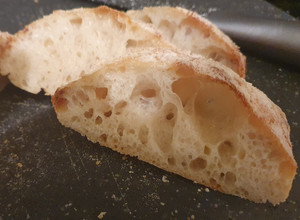 A picture of Ciabatta bread.