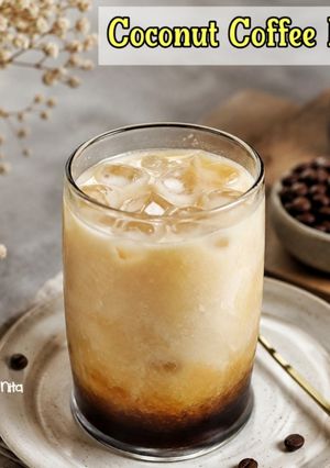 Foto resep Coconut Coffee Latte