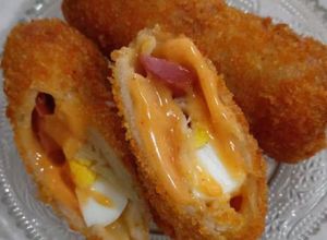 Foto resep Risol mayo sosis telur