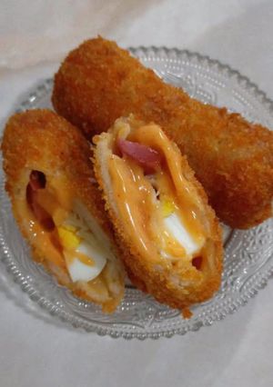 Foto resep Risol mayo sosis telur