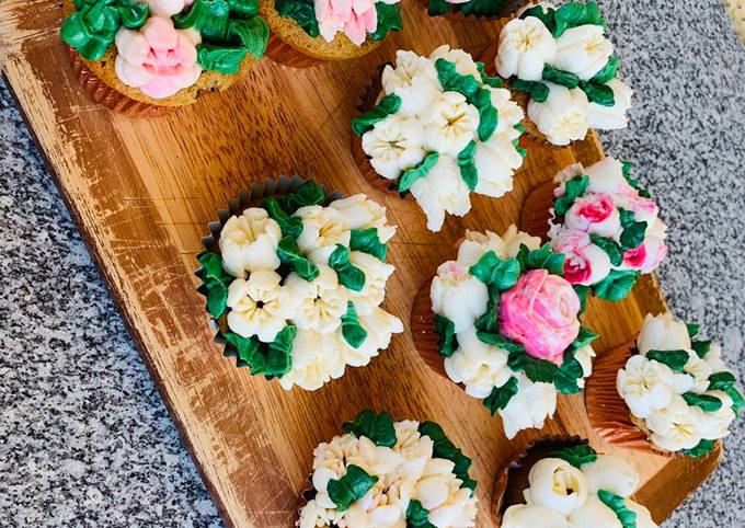 🌸Cupcake tiramisù fioriti 🌸