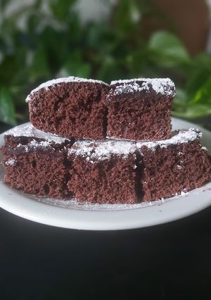 Una foto de 🍫Bizcochuelo de chocolate