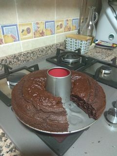 Una foto de Bizcocho fit con harina de avena en tmx