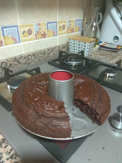 Una foto de Bizcocho fit con harina de avena en tmx