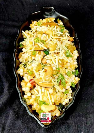 A picture of Sabudana Khichdi.